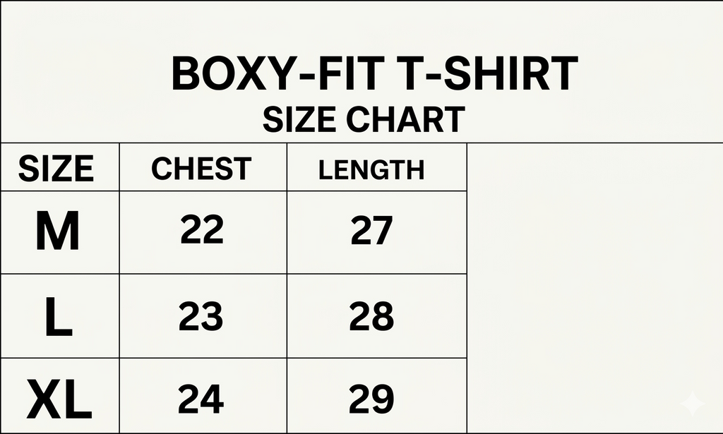 Boxy Fit T-Shirt