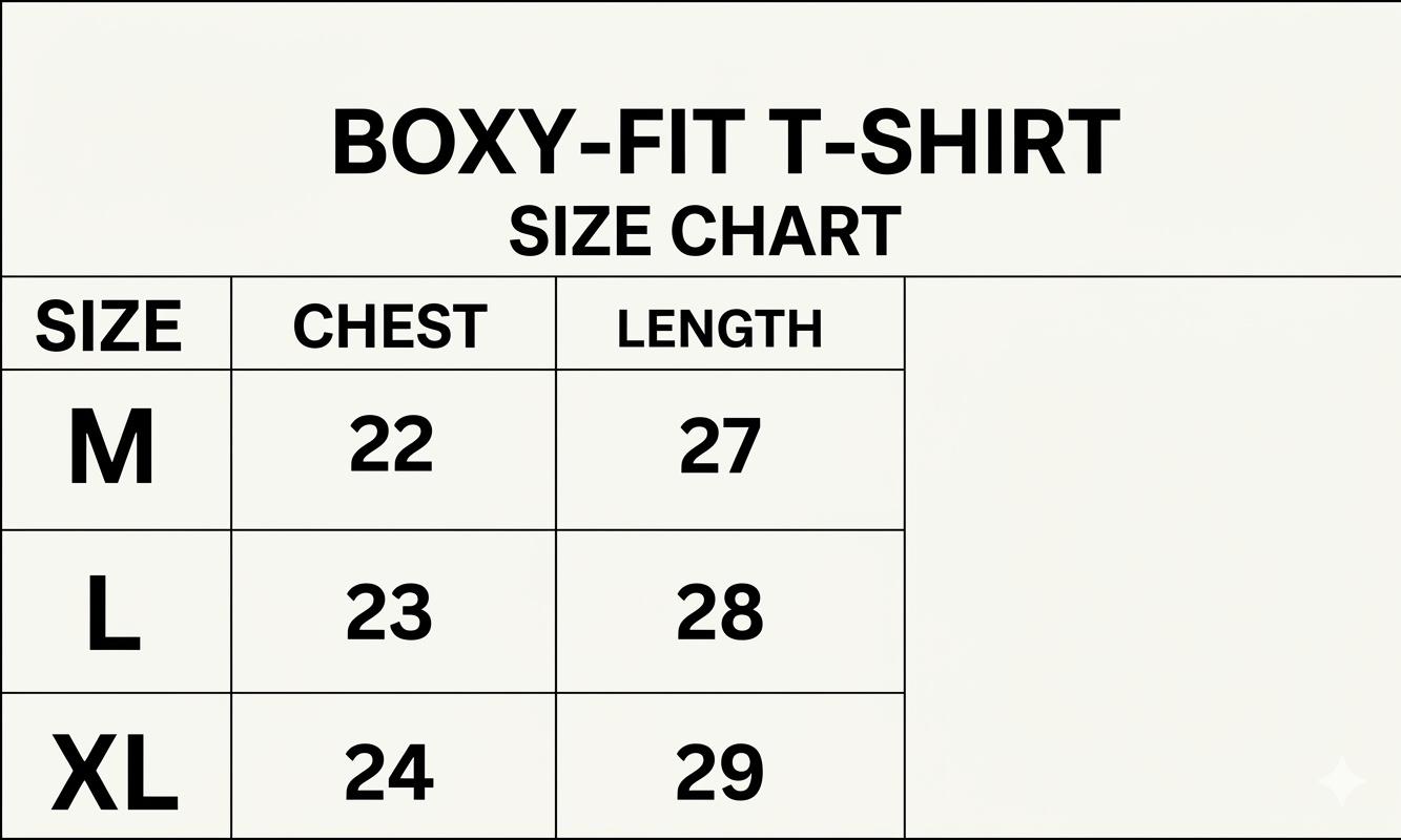Boxy Fit T-Shirt
