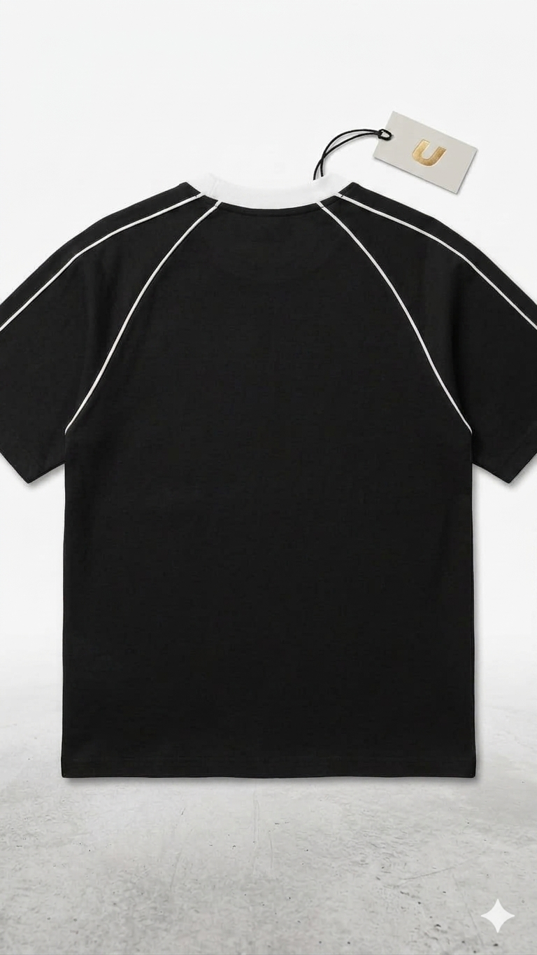 Urbannchill Interlock tee in Black