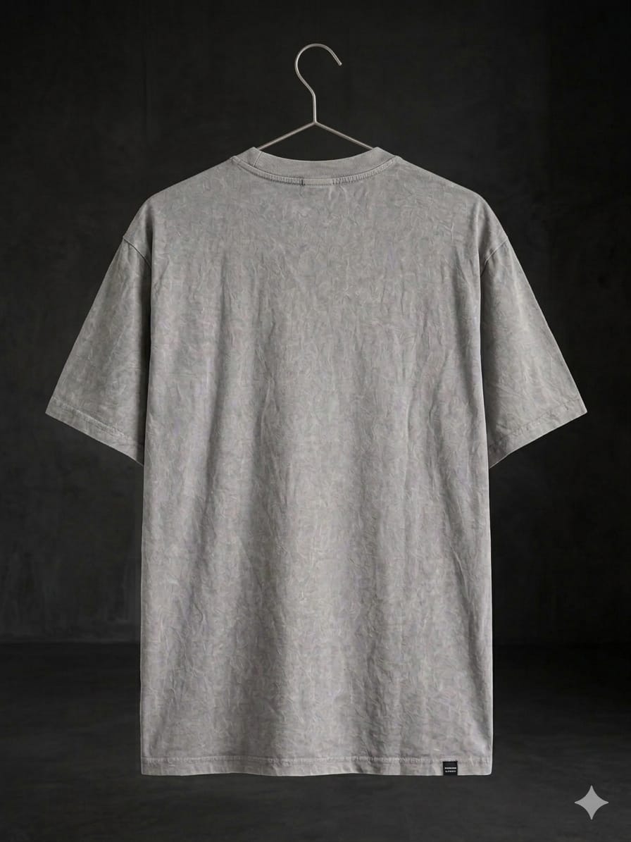 Grey Acid Wash tee