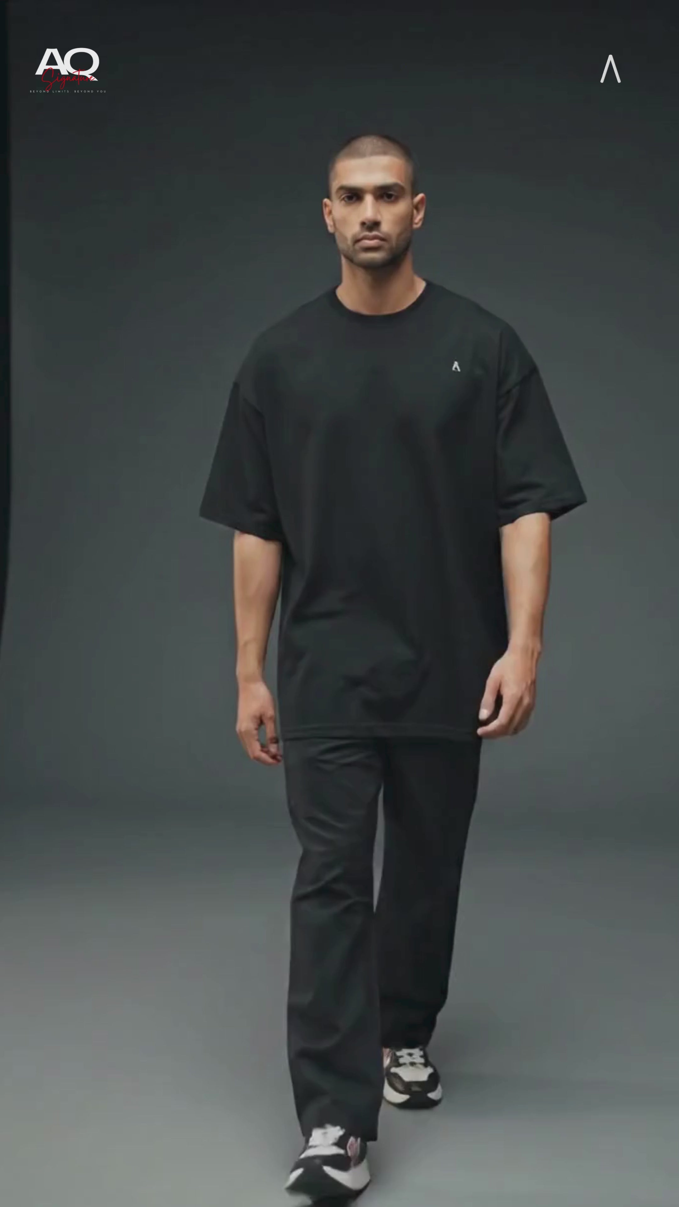 Hustle oversized fit Tee